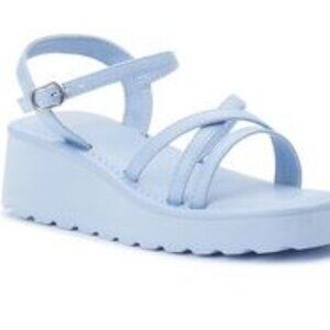 Madden NYC Pair of Girls EVA Platform Sandal, New In Box Size 4 Prepriced $25